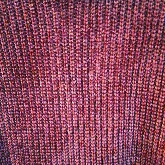 Women's Large Time And Tru Burgundy Cozy Sweater - Picture 2 of 3